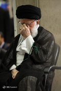 مراسم سوگواری مولای متقیان امام علی(ع) در حضور رهبر معظم انقلاب