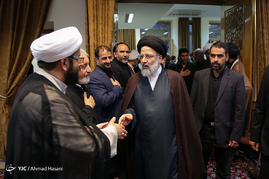 مراسم ترحیم همسر آیت ‌الله علم الهدی