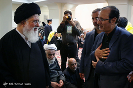 مراسم ترحیم همسر آیت ‌الله علم الهدی