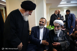 مراسم ترحیم همسر آیت ‌الله علم الهدی