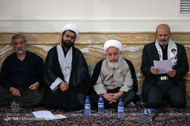 مراسم ترحیم همسر آیت ‌الله علم الهدی