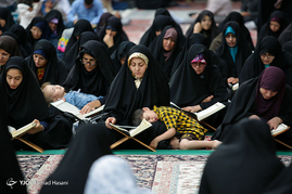 آئین جزءخوانی در مسجد گوهرشاد