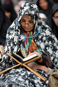 آئین جزءخوانی در مسجد گوهرشاد
