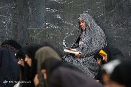 آئین جزءخوانی در مسجد گوهرشاد