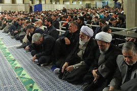 دومین روز مراسم سوگواری امام علی(ع) در حضور رهبر معظم انقلاب