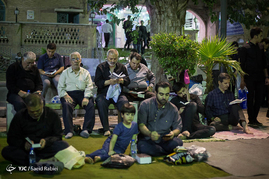 مراسم احیا شب بیست و یکم ماه رمضان - مسجدجامع بازار تهران