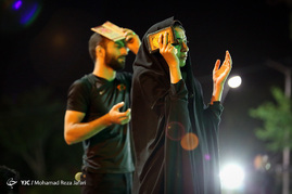 مراسم احیا شب بیست و یکم ماه رمضان در گلستان شهدای اصفهان‎