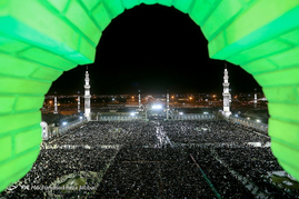 مراسم احیا شب بیست و یکم ماه رمضان در مسجد جمکران