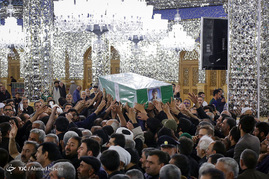 تشییع پیکر دو شهید مدافع حرم - مشهد