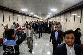 افتتاح ایستگاه مترو شهید محلاتی