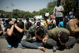 دستگیری ۱۴۵ سارق و زورگیر شهر تهران
