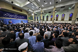 دیدار جمعی از استادان، نخبگان و پژوهشگران دانشگاه‌ها با رهبر معظم انقلاب
