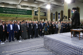 دیدار جمعی از استادان، نخبگان و پژوهشگران دانشگاه‌ها با رهبر معظم انقلاب