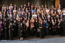 دیدار مجریان با رئیس رسانه ملی‎