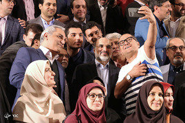 دیدار مجریان با رئیس رسانه ملی‎