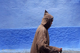 کوچه های آبی شفشاون در مراکش