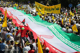 راهپیمایی روز جهانی قدس در مشهد