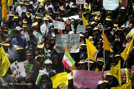 راهپیمایی روز جهانی قدس در مشهد