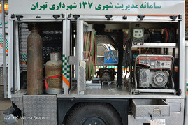 رونمایی از خط تولید خودروهای اجرایی سامانه 137 شهرداری