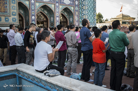 نماز عید سعید فطر - امام زاده صالح(ع)