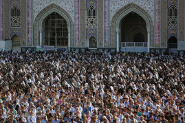 اقامه نماز عید فطر در مشهد مقدس