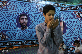 مراسم وداع با ماه مبارک رمضان در کهف الشهدا