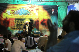 مراسم وداع با ماه مبارک رمضان در کهف الشهدا