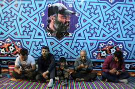 مراسم وداع با ماه مبارک رمضان در کهف الشهدا