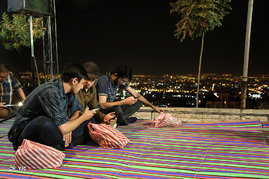 مراسم وداع با ماه مبارک رمضان در کهف الشهدا