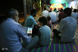 مراسم وداع با ماه مبارک رمضان در کهف الشهدا