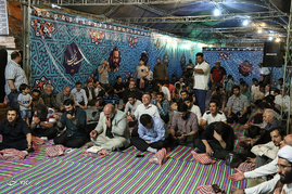 مراسم وداع با ماه مبارک رمضان در کهف الشهدا