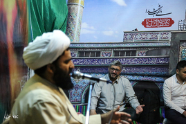 مراسم وداع با ماه مبارک رمضان در کهف الشهدا