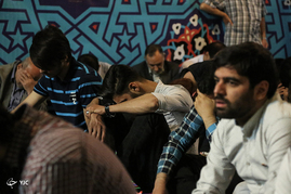 مراسم وداع با ماه مبارک رمضان در کهف الشهدا