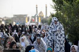 نماز عید سعید فطر - حرم حضرت عبدالعظیم(ع)