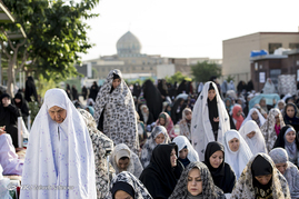 نماز عید سعید فطر - حرم حضرت عبدالعظیم(ع)