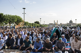 نماز عید سعید فطر - حرم حضرت عبدالعظیم(ع)