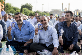 نماز عید سعید فطر - حرم حضرت عبدالعظیم(ع)