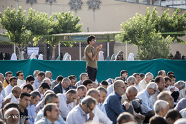 نماز عید سعید فطر - حرم حضرت عبدالعظیم(ع)