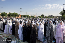 نماز عید سعید فطر - حرم حضرت عبدالعظیم(ع)