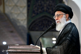 اقامه نماز عید فطر به امامت رهبر معظم انقلاب در مصلی