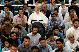 اقامه نماز عید فطر به امامت رهبر معظم انقلاب در مصلی