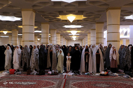 نماز عید سعید فطر در حرم شاهچراغ(ع) - شیراز‎