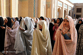 نماز عید سعید فطر در حرم شاهچراغ(ع) - شیراز‎