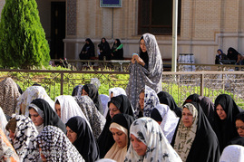 نماز عید سعید فطر در حرم شاهچراغ(ع) - شیراز‎