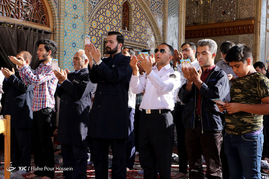 نماز عید سعید فطر در حرم شاهچراغ(ع) - شیراز‎