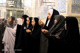 نماز عید سعید فطر در حرم شاهچراغ(ع) - شیراز‎