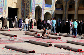 نماز عید سعید فطر در حرم شاهچراغ(ع) - شیراز‎