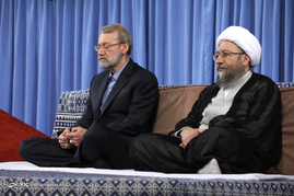دیدار مسئولان نظام و سفرای کشورهای اسلامی و رهبر معظم انقلاب