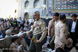 مراسم بزرگداشت شهدای هفتم تیر در حرم امام رضا (ع)
