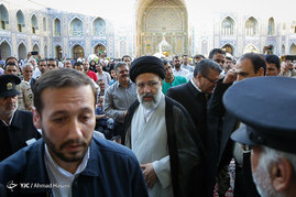 مراسم بزرگداشت شهدای هفتم تیر در حرم امام رضا (ع)